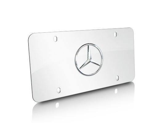 Mercedes Stainless Steel Plate 